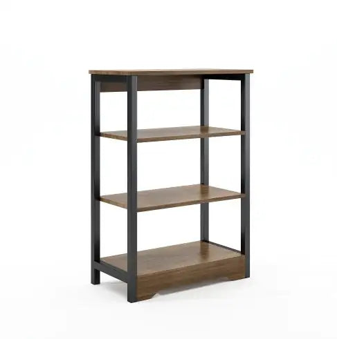 Storage Shelves,Flower Shelves, Book Shelf,Shelving Unit, Adjustable Foot Pads, For Living Room, Bedroom, Home Office Color Wild Oak - Agape Seven Clothing Company