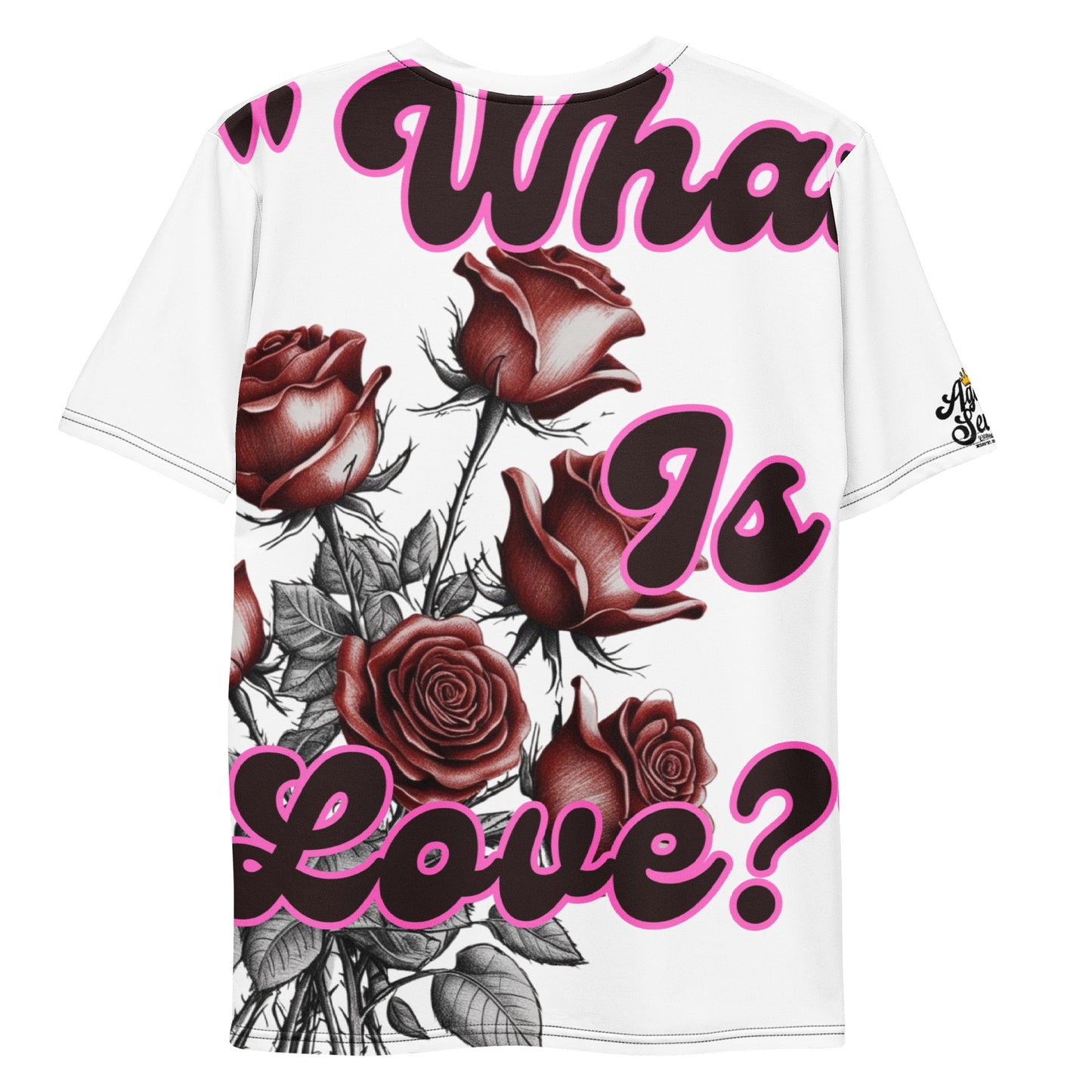 Words that echo – What Is Love shirt by Agape Seven