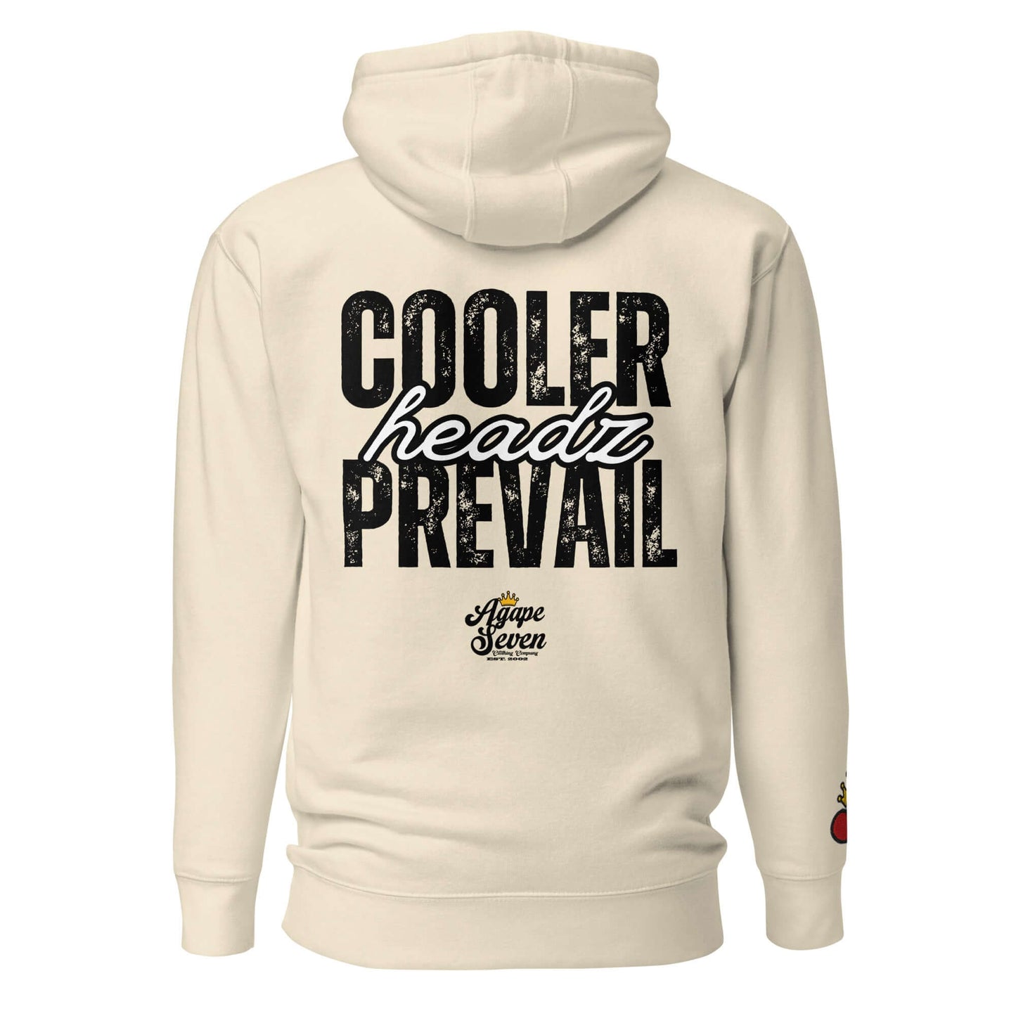 Cooler Headz Prevail by Agape Seven Clothing Company Unisex Hoodie - Agape Seven Clothing Company