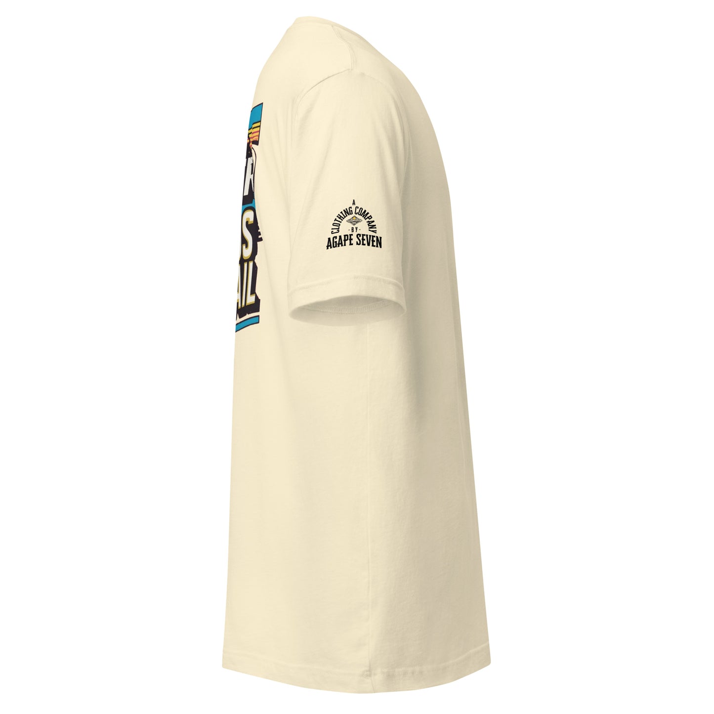 Agape Seven Cooler Heads Prevail tee, minimalist custom design