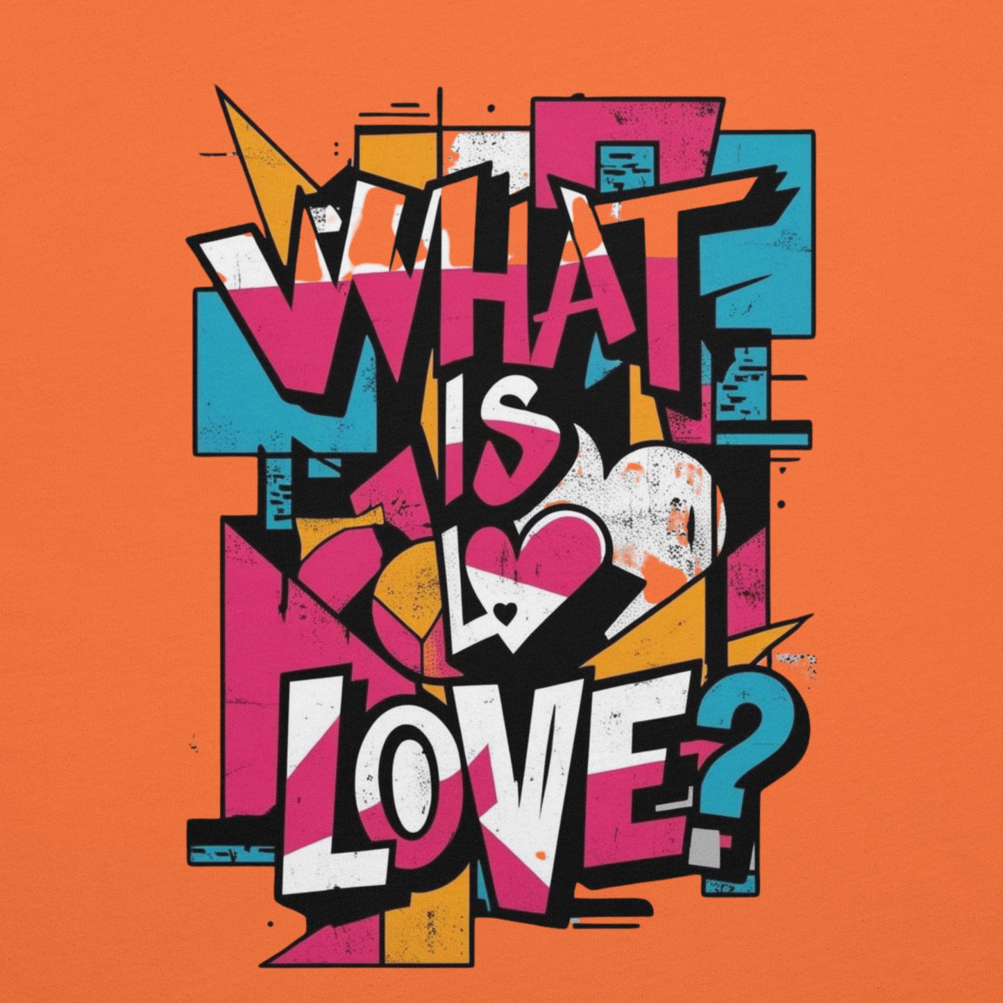 Words that echo – What Is Love shirt by Agape Seven