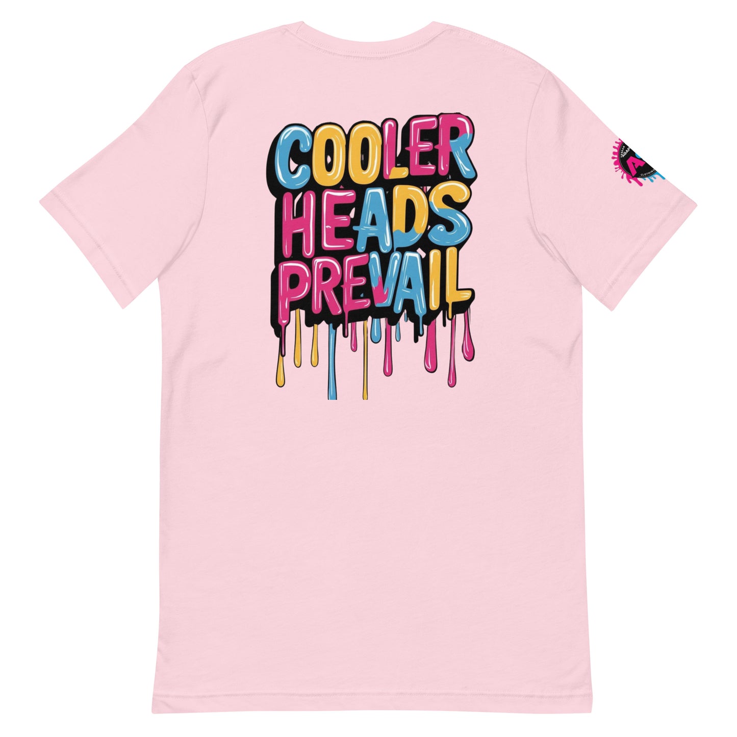 Stay cool in Agape Seven’s Cooler Heads Prevail graphic tee