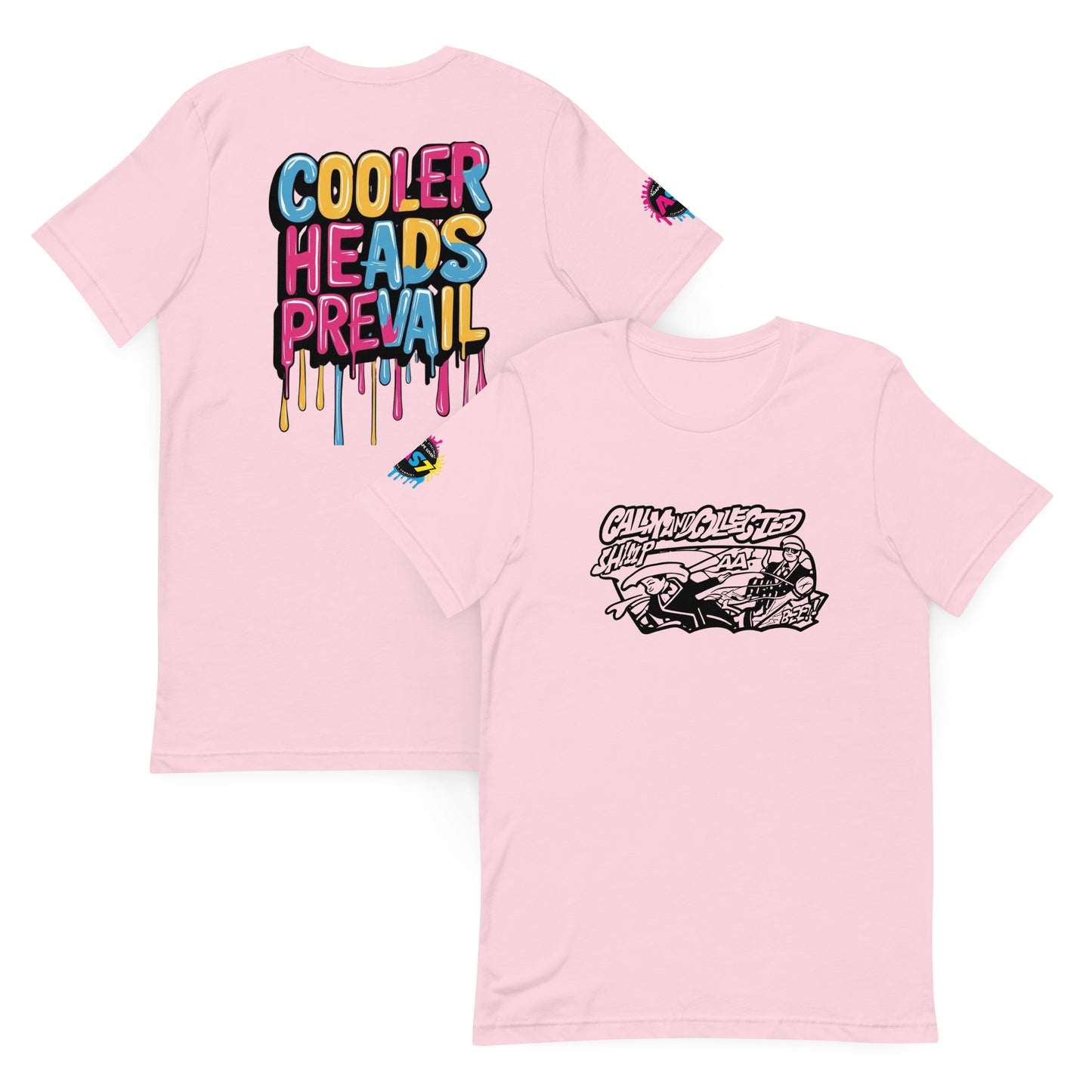 Cooler Heads Prevail T-shirt, custom drop from Agape Seven