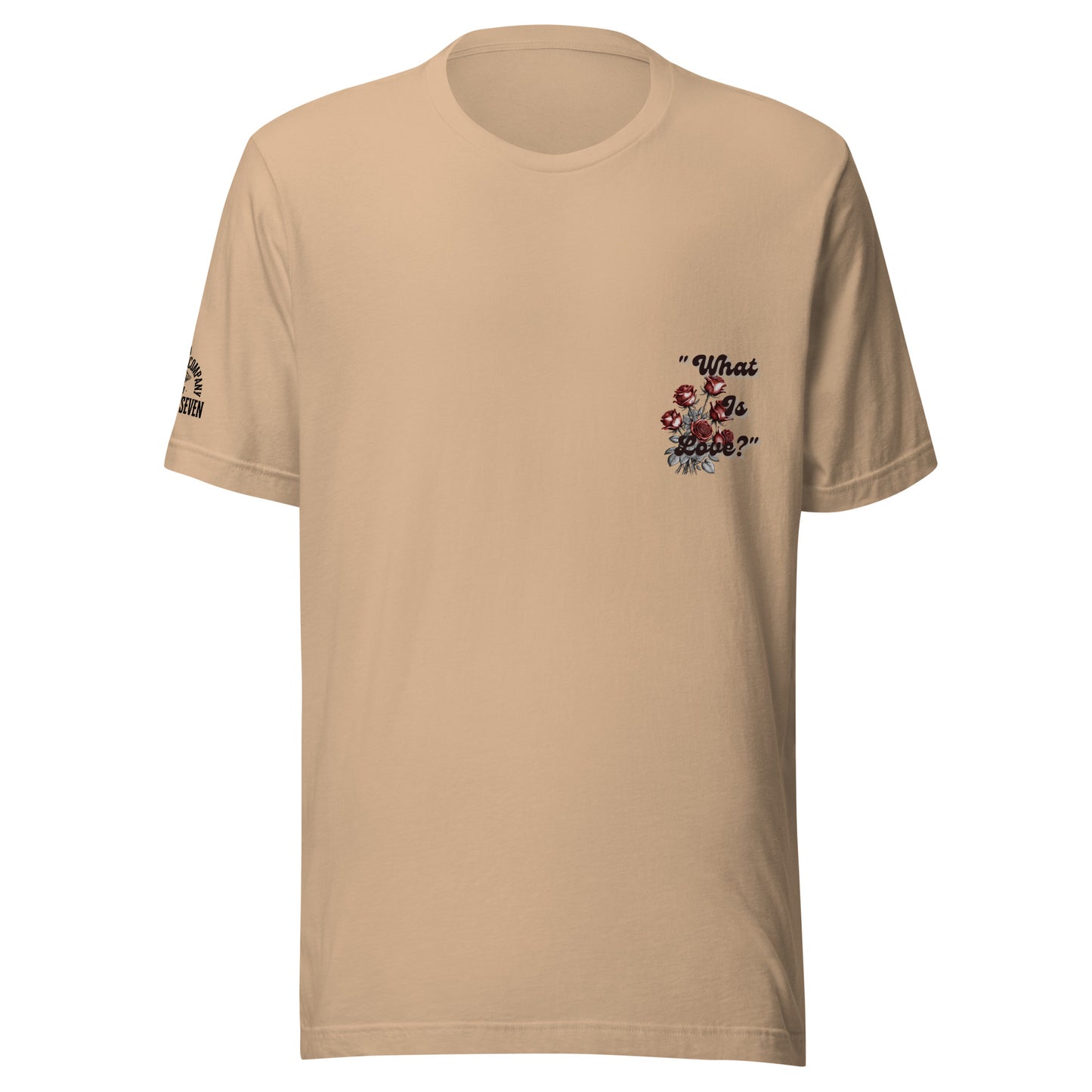Divine reflection in fabric – Agape Seven’s What Is Love tee