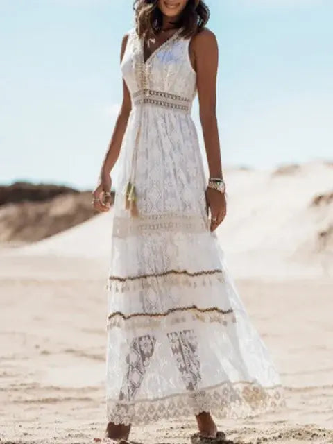 Dress Women Summer Maxi Dress - Agape Seven Clothing Company