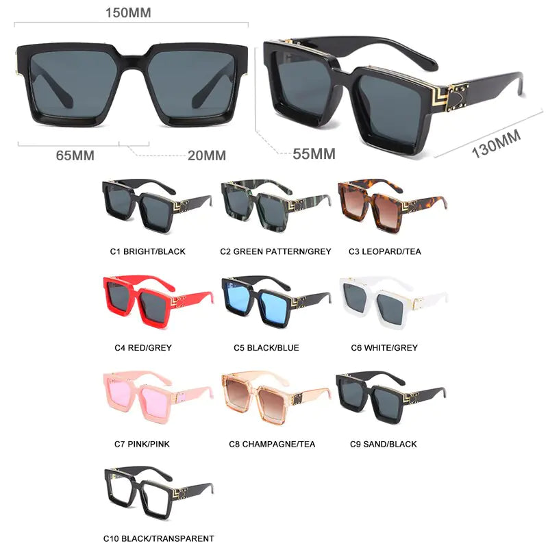 Square Sunglasses - Agape Seven Clothing Company