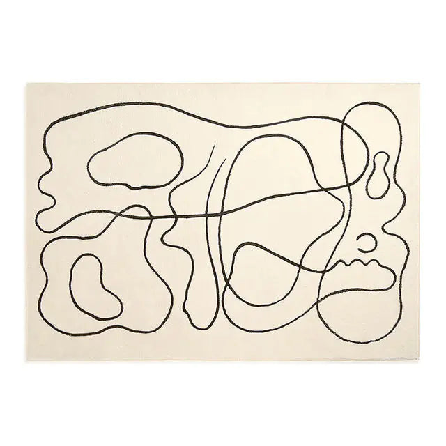 Nordic Style Large Area Rugs Soft Home Décor - Agape Seven Clothing Company