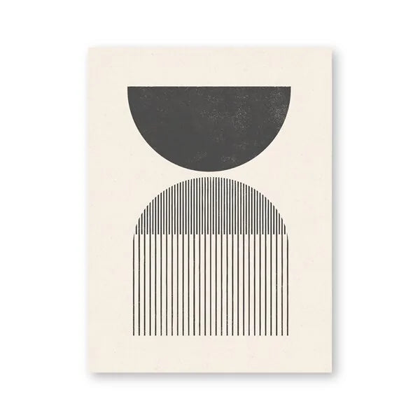 Mid-Century Style Woodblock Posters - Agape Seven Clothing Company