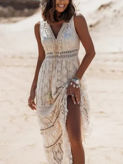 Dress Women Summer Maxi Dress - Agape Seven Clothing Company
