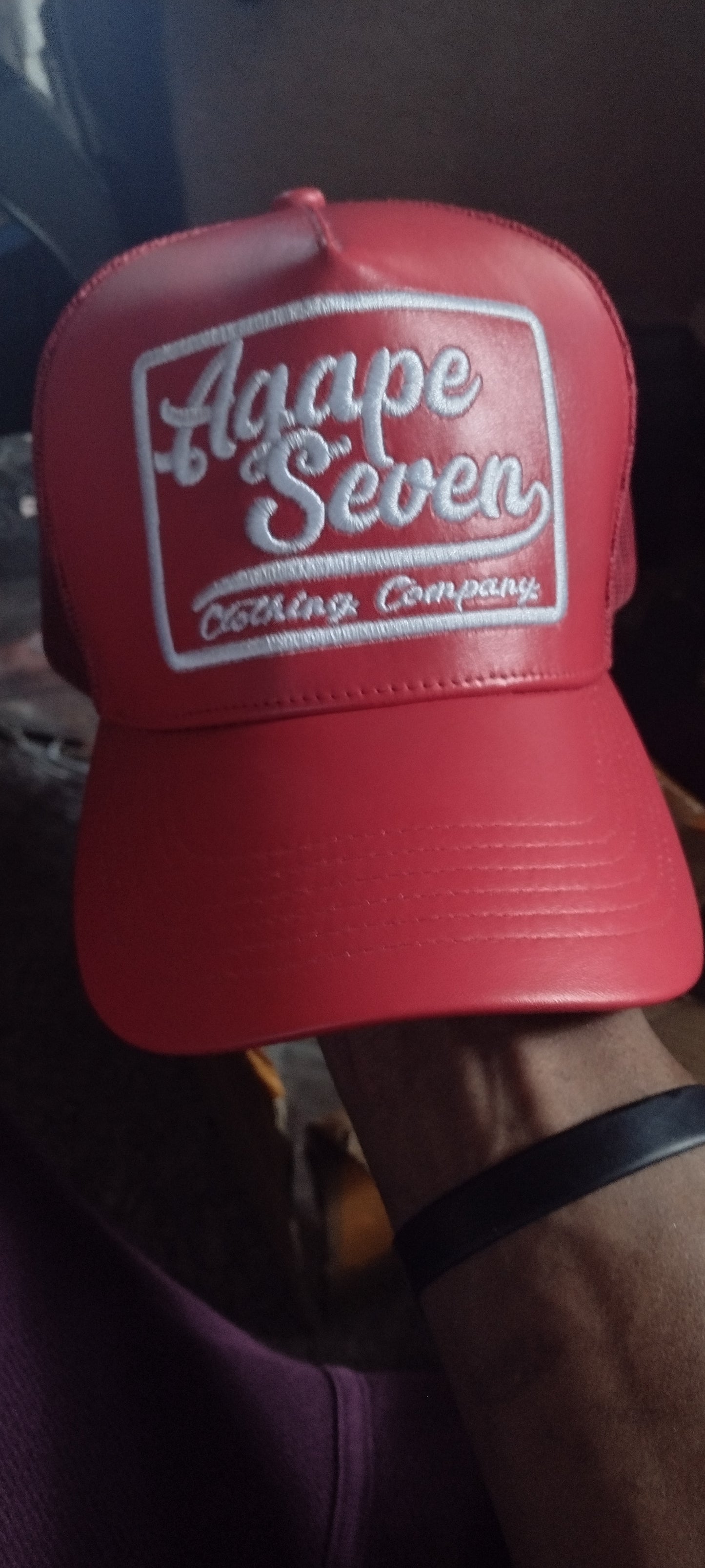 Agape Seven snapback hat - Agape Seven Clothing Company