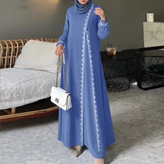 Fashion Long Sleeve Lace Crochet Vest Women's Spring Leisure Dress - Agape Seven Clothing Company
