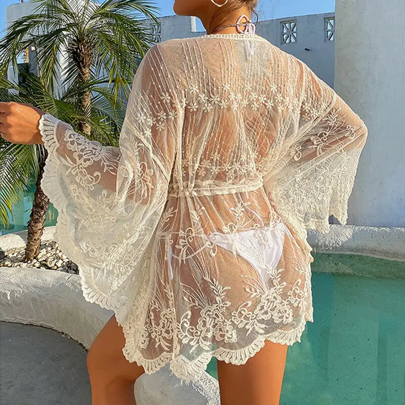 Crochet Swimsuit Beach Dress - Agape Seven Clothing Company