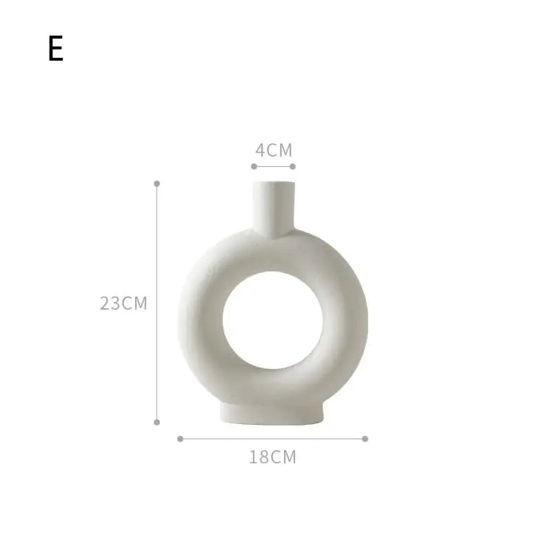 White Porcelain Vases - Agape Seven Clothing Company