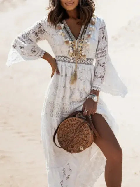 Dress Women Summer Maxi Dress - Agape Seven Clothing Company