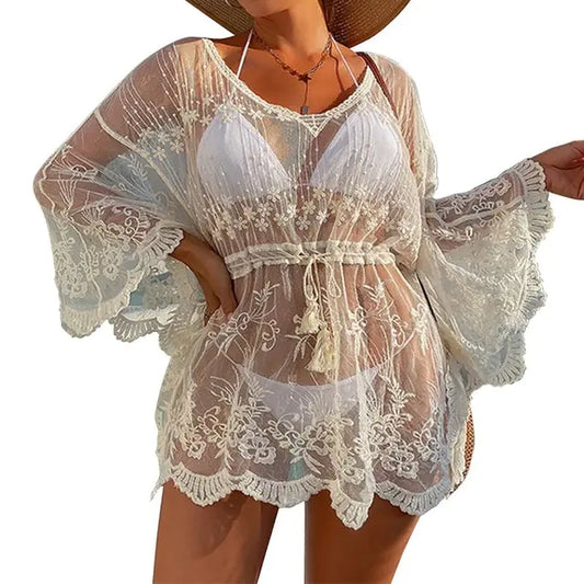 Crochet Swimsuit Beach Dress - Agape Seven Clothing Company