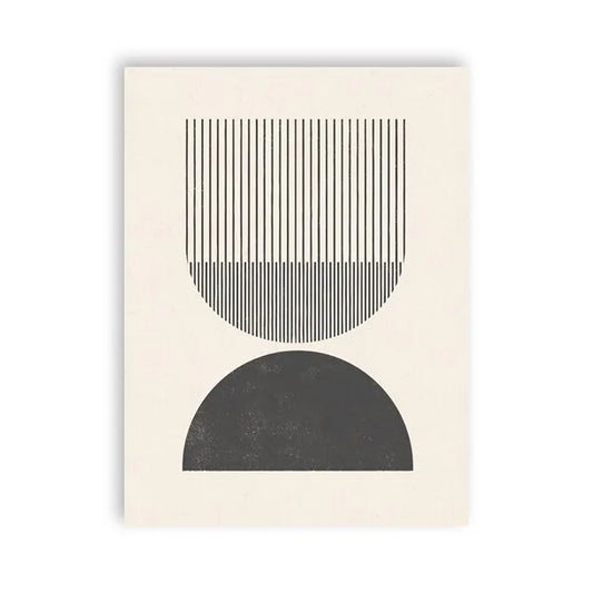 Mid-Century Style Woodblock Posters - Agape Seven Clothing Company