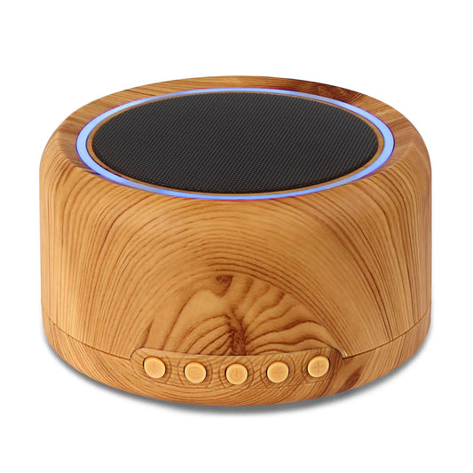 White Noise Machine with 30 Soothing Sounds 6 Color Breathing Night LightsSleep Sound Machine for Baby Kids Adults Time & Memory Function Portable Sound Machine Rechargeable BatteryWood Grain - Agape Seven Clothing Company