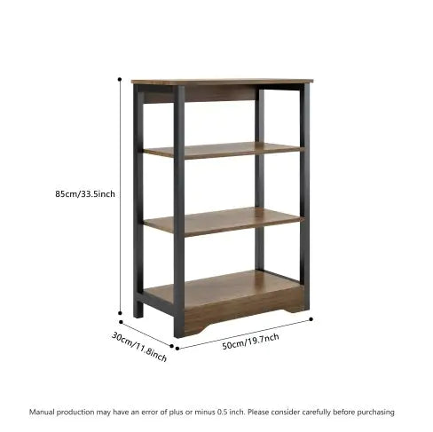 Storage Shelves,Flower Shelves, Book Shelf,Shelving Unit, Adjustable Foot Pads, For Living Room, Bedroom, Home Office Color  Wild Oak - Agape Seven Clothing Company