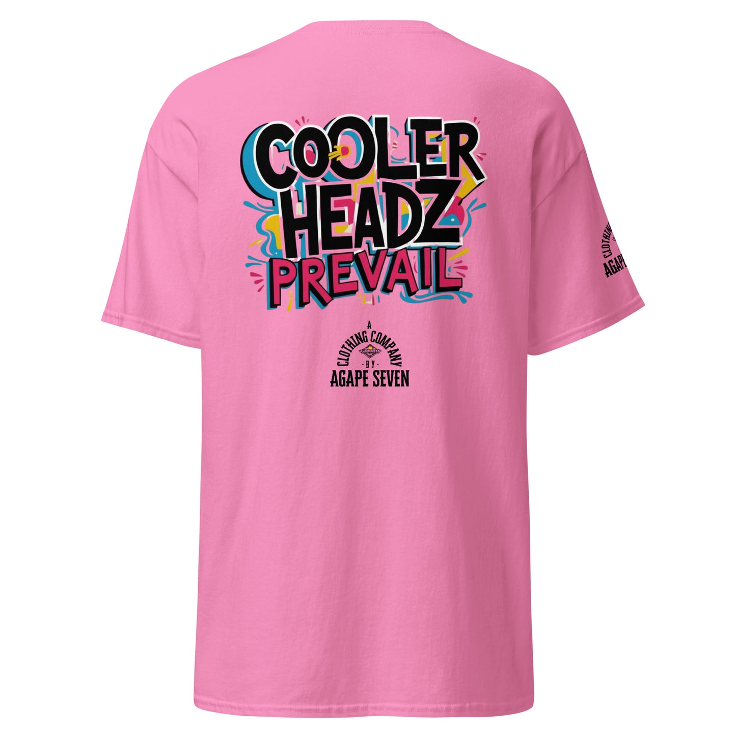 Composed and confident – Agape Seven Cooler Heads Prevail shirt