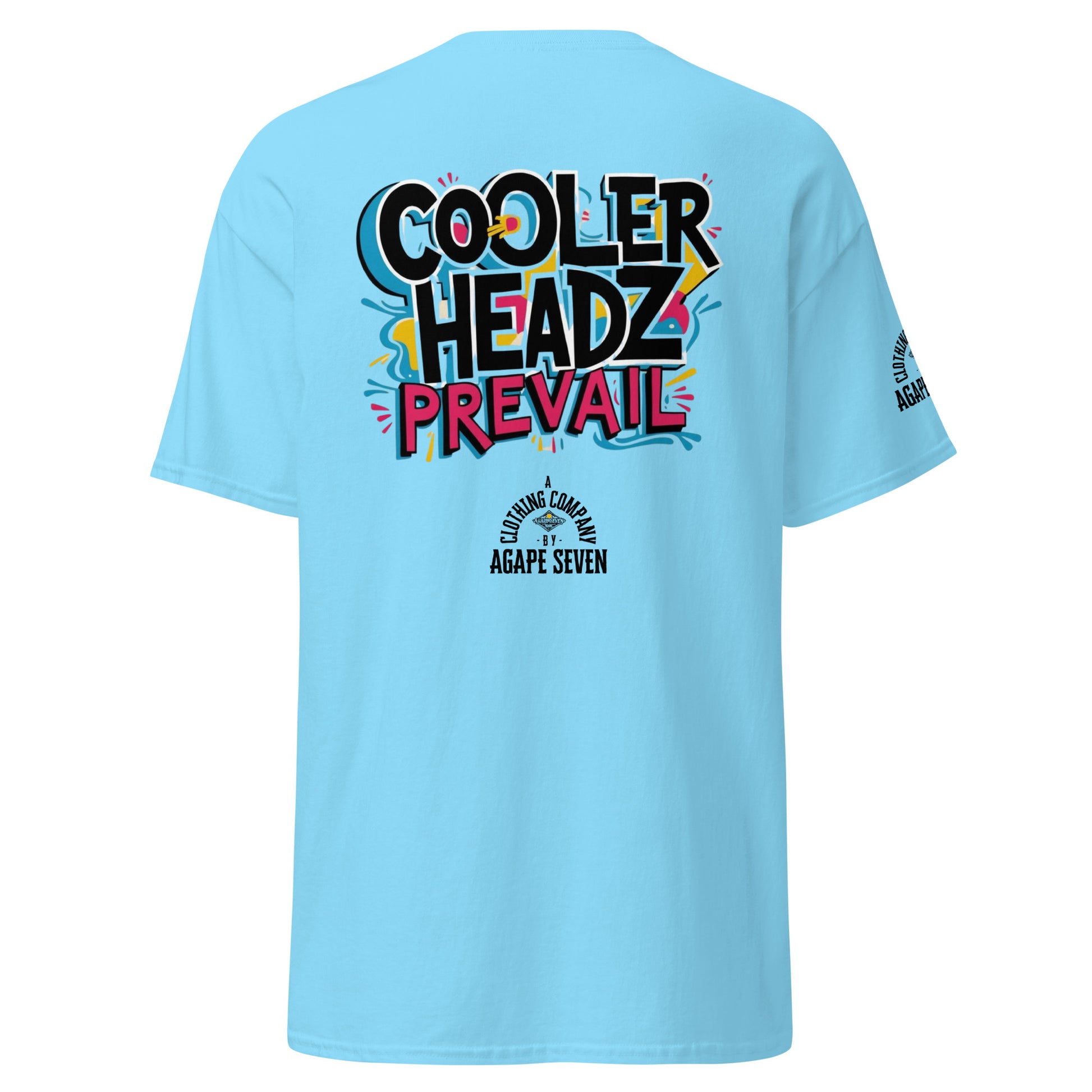 Composed and confident – Agape Seven Cooler Heads Prevail shirt