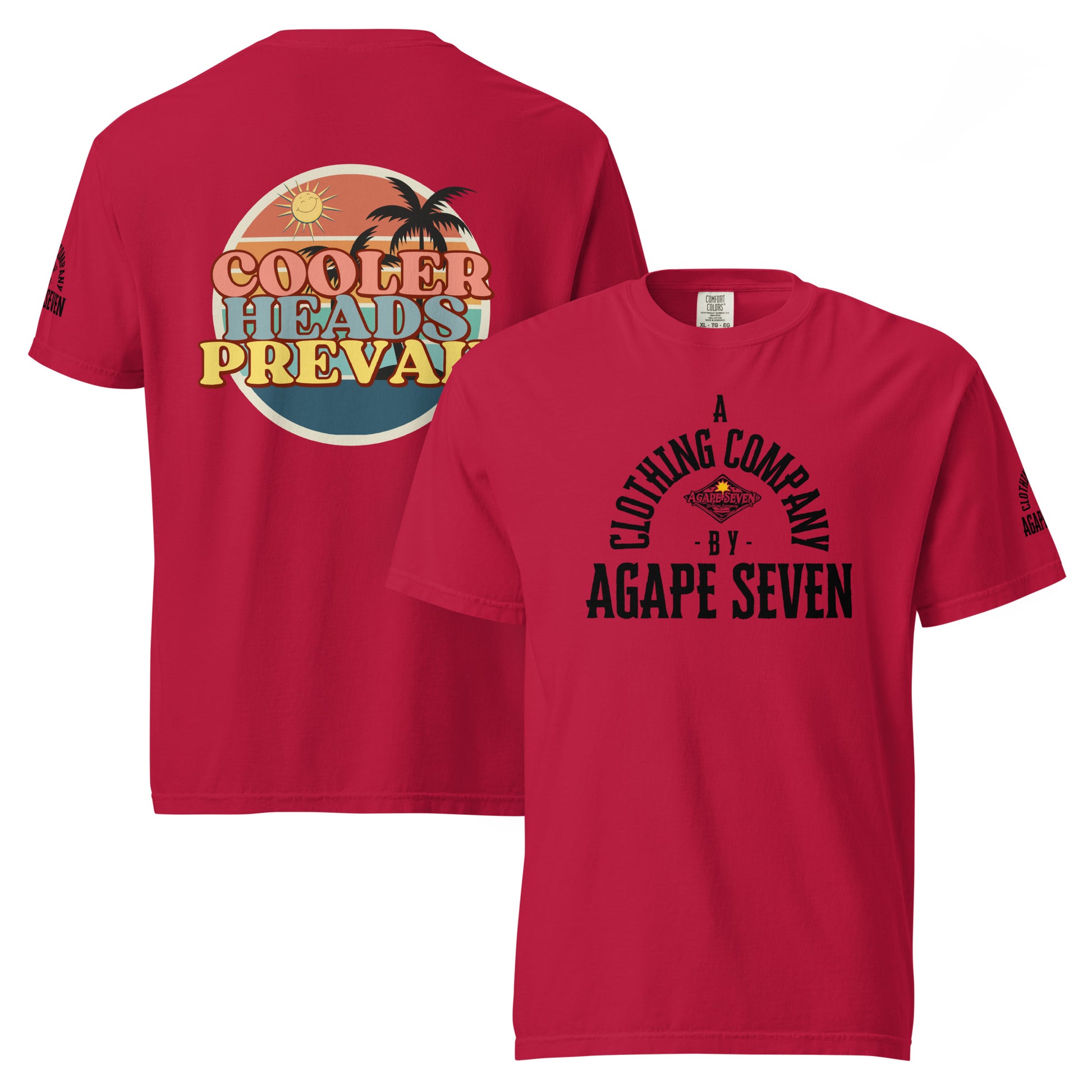 Cooler Headz Prevail shirt by Agape Seven Clothing Company - Agape Seven Clothing Company
