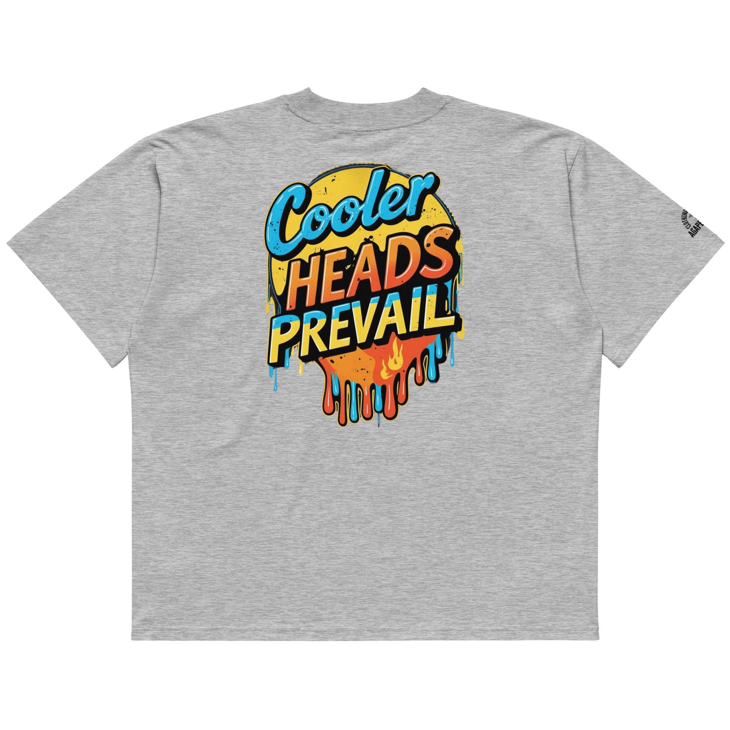 Cooler Heads Prevail tee by Agape Seven – calm is power
