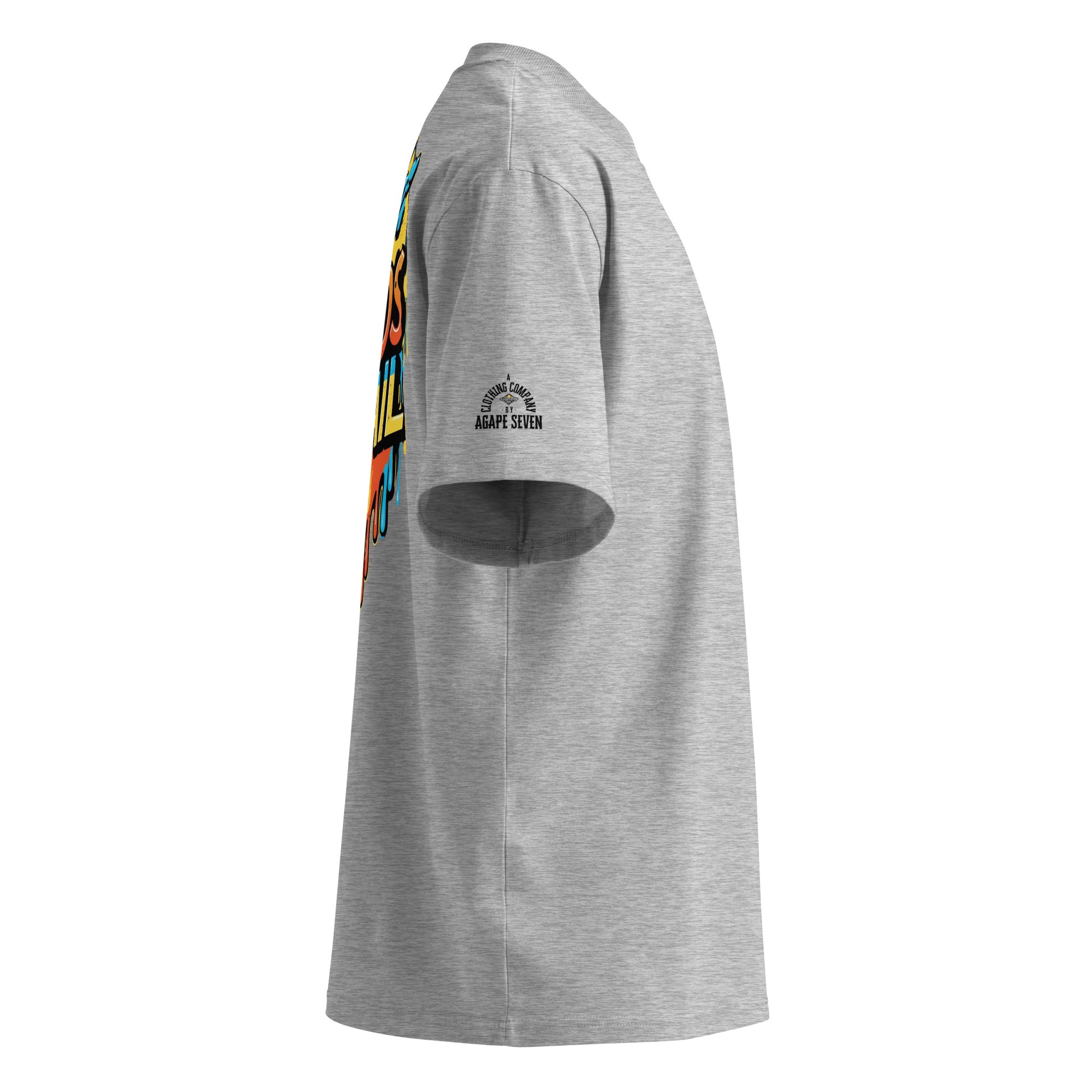 Street-smart slogan tee – Cooler Heads Prevail by Agape Seven