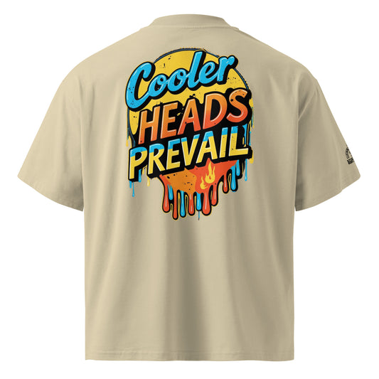 Cooler Heads Prevail tee by Agape Seven – calm is power