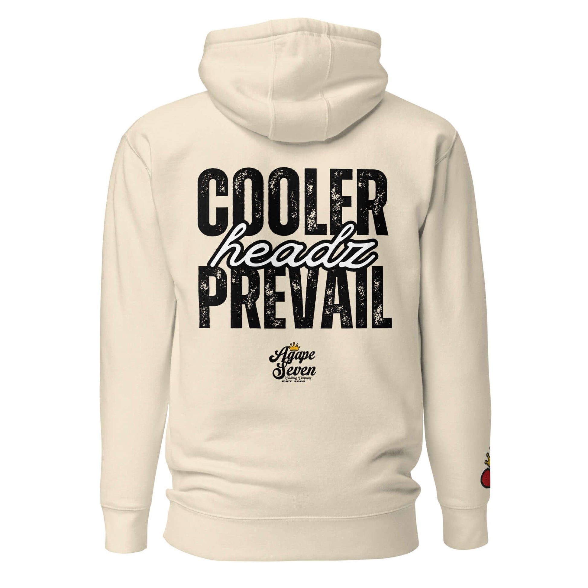 Cooler Headz Prevail by Agape Seven Clothing Company Unisex Hoodie - Agape Seven Clothing Company