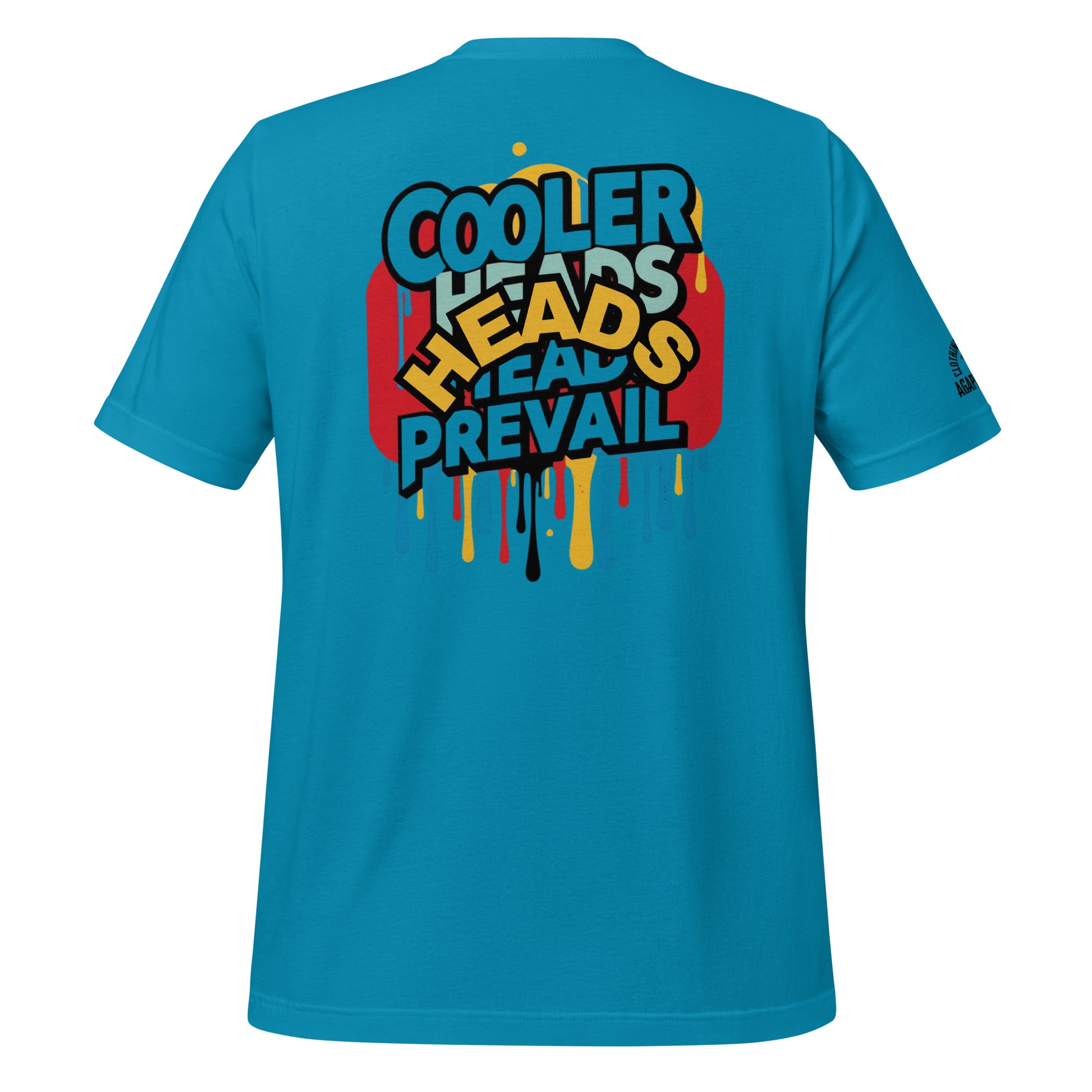 Cooler Heads Prevail tee by Agape Seven – calm spirit, strong faith