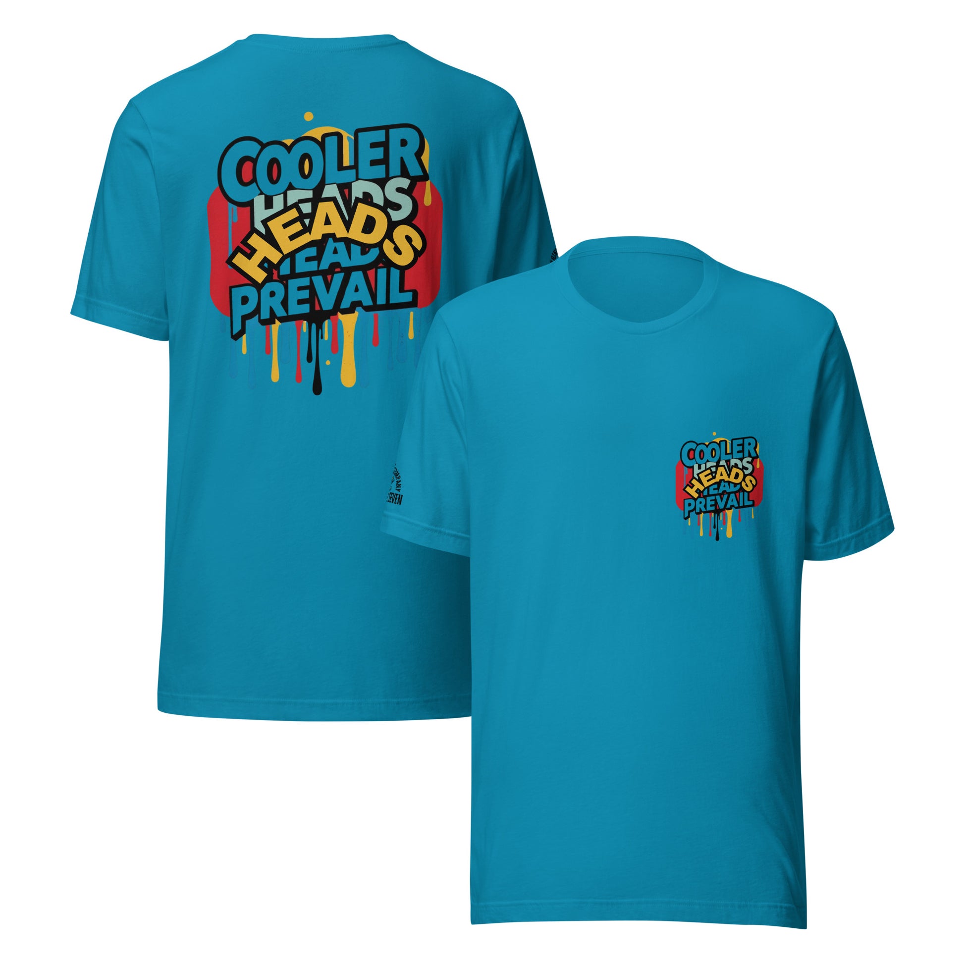 Cooler Heads Prevail tee by Agape Seven – calm spirit, strong faith