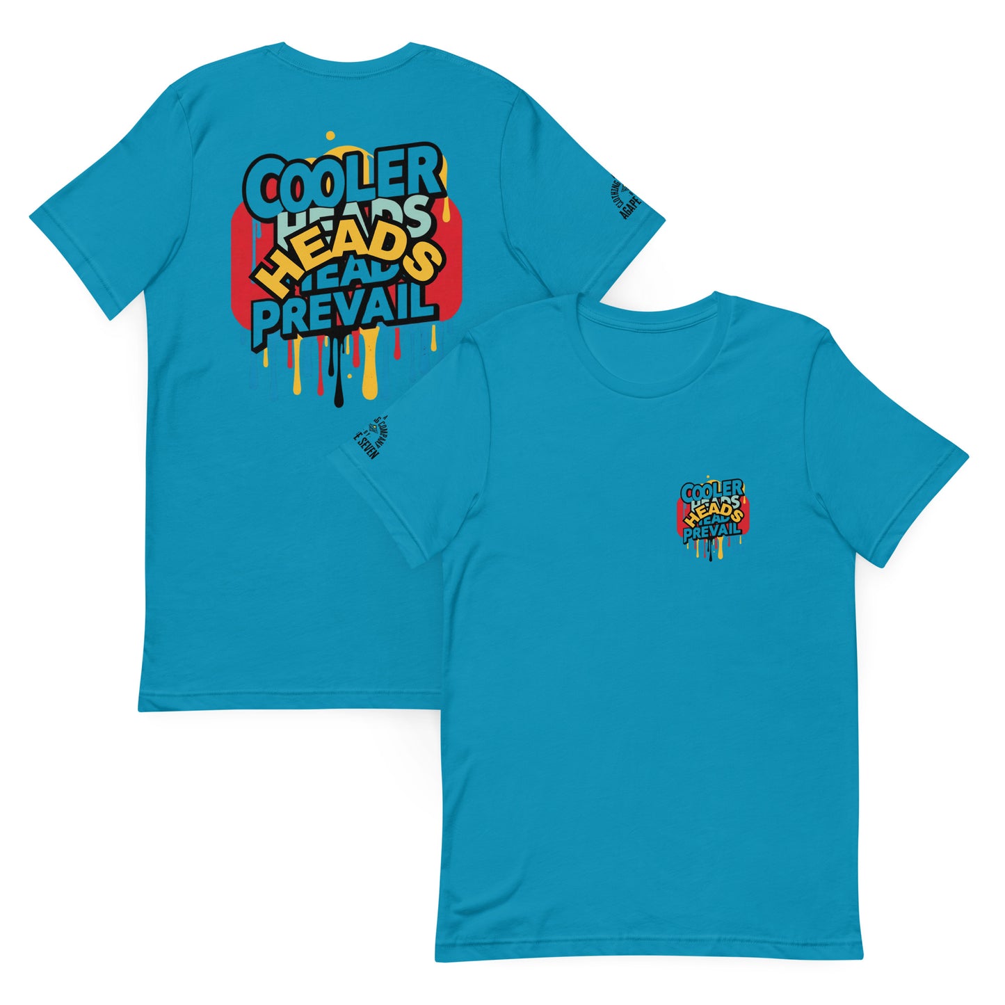 Cooler Heads Prevail tee by Agape Seven – calm spirit, strong faith