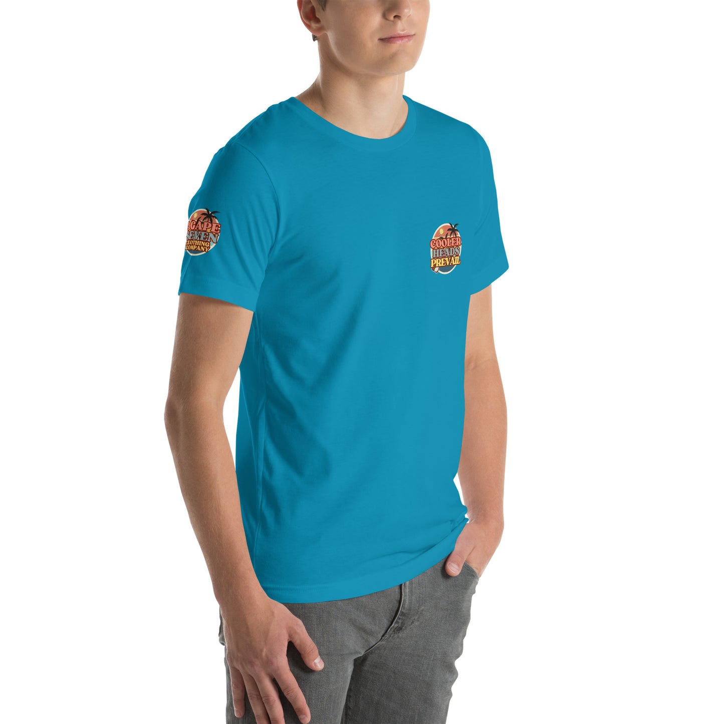 Composed and confident – Agape Seven Cooler Heads Prevail shirt
