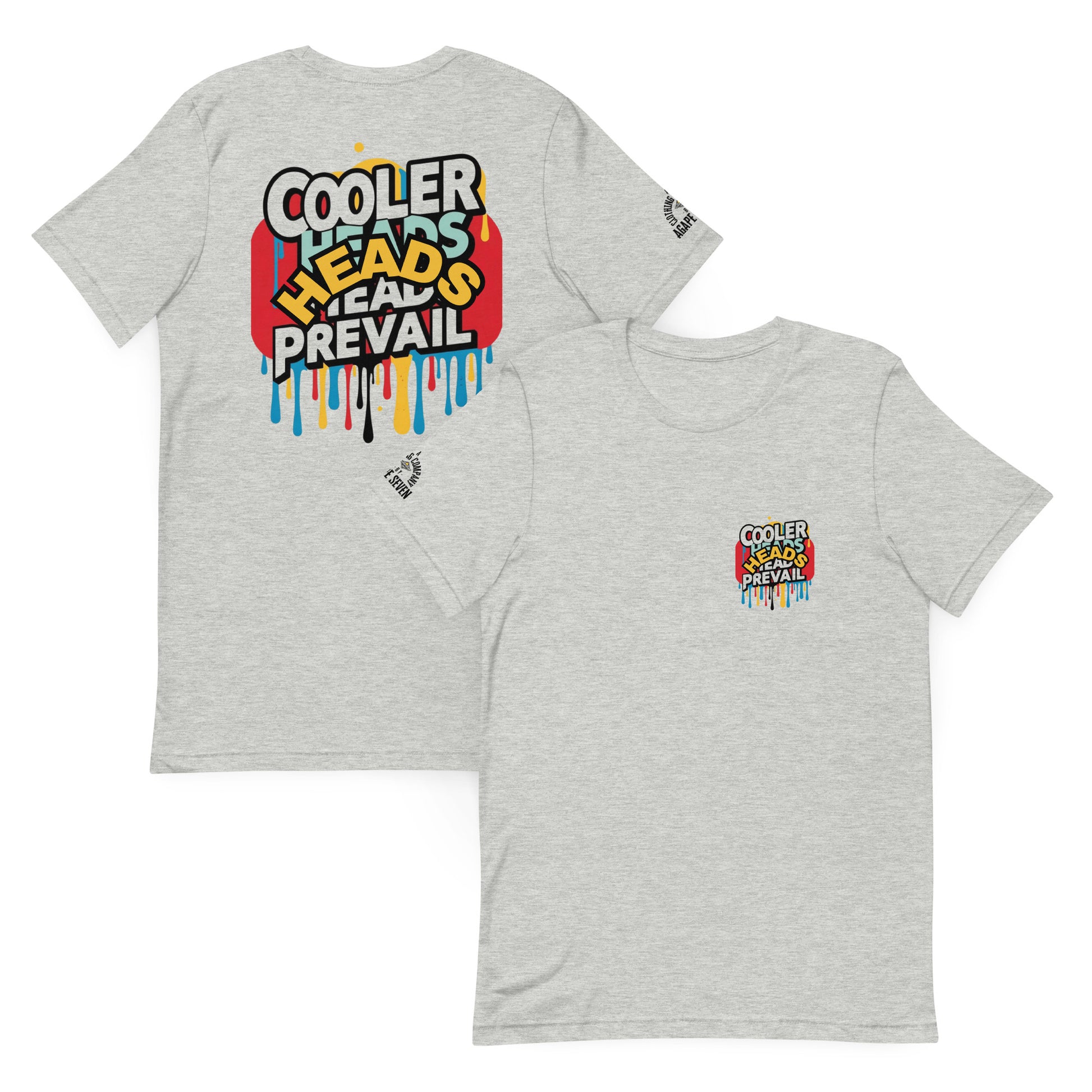 Cooler Heads Prevail tee by Agape Seven – calm spirit, strong faith