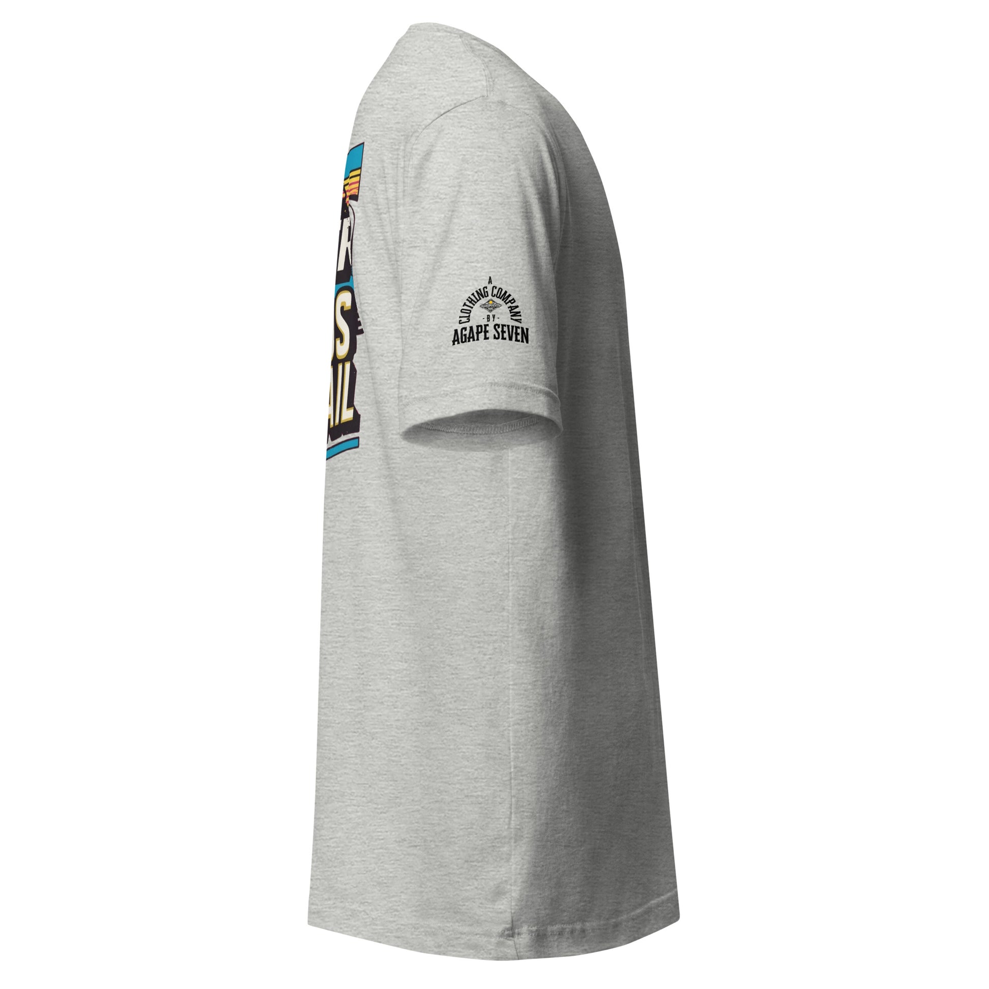 Agape Seven Cooler Heads Prevail tee, minimalist custom design