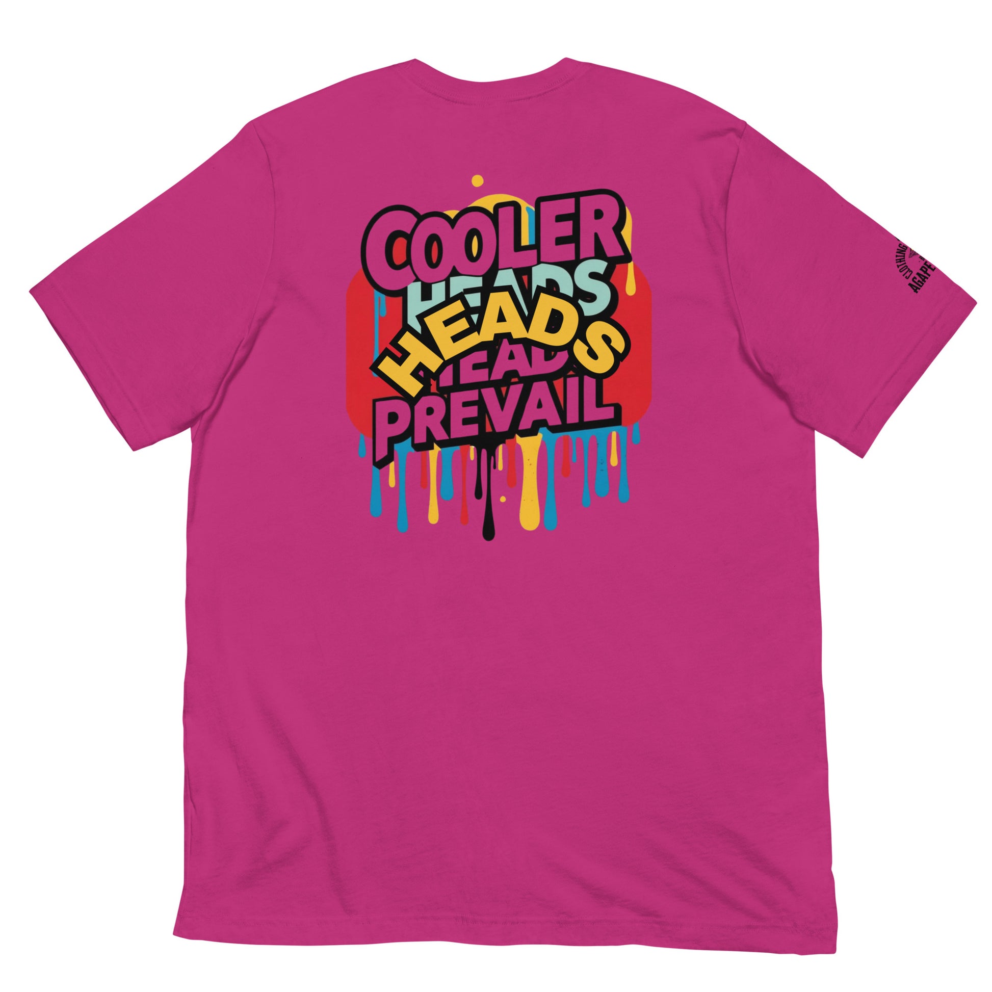 Cooler Heads Prevail tee by Agape Seven – calm spirit, strong faith