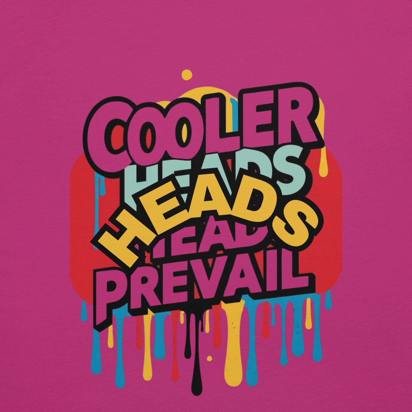 Cooler Heads Prevail tee by Agape Seven – calm spirit, strong faith