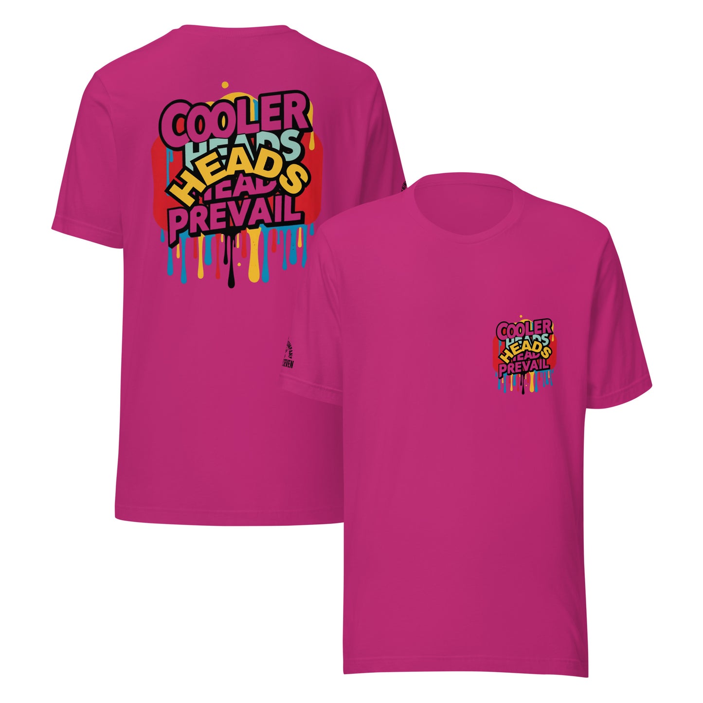 Cooler Heads Prevail tee by Agape Seven – calm spirit, strong faith