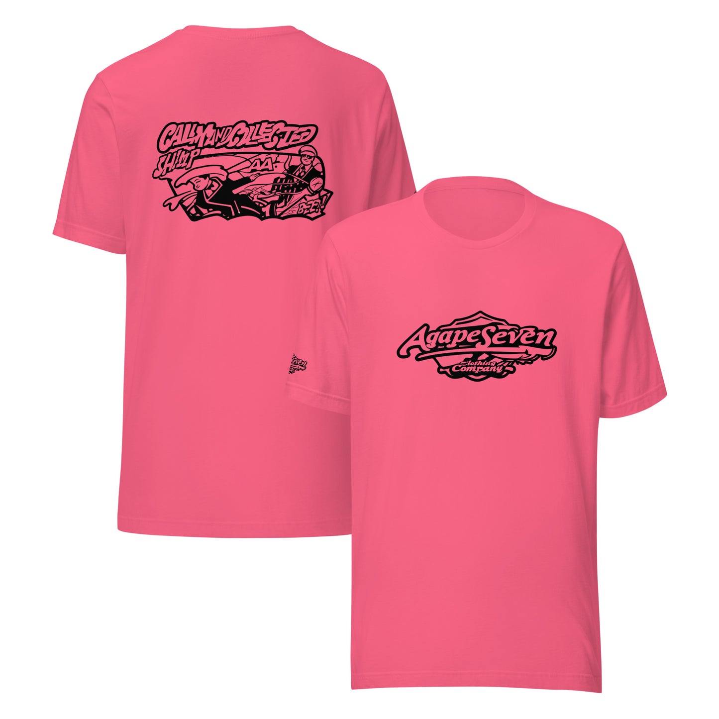 Cool minds win — Agape Seven’s spiritual calm tee