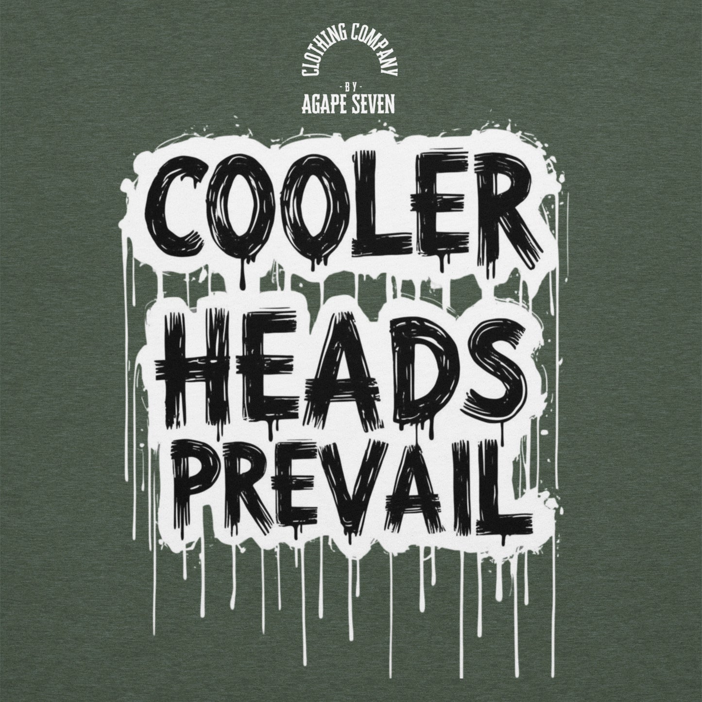 Peaceful minds lead – Cooler Heads Prevail T-shirt