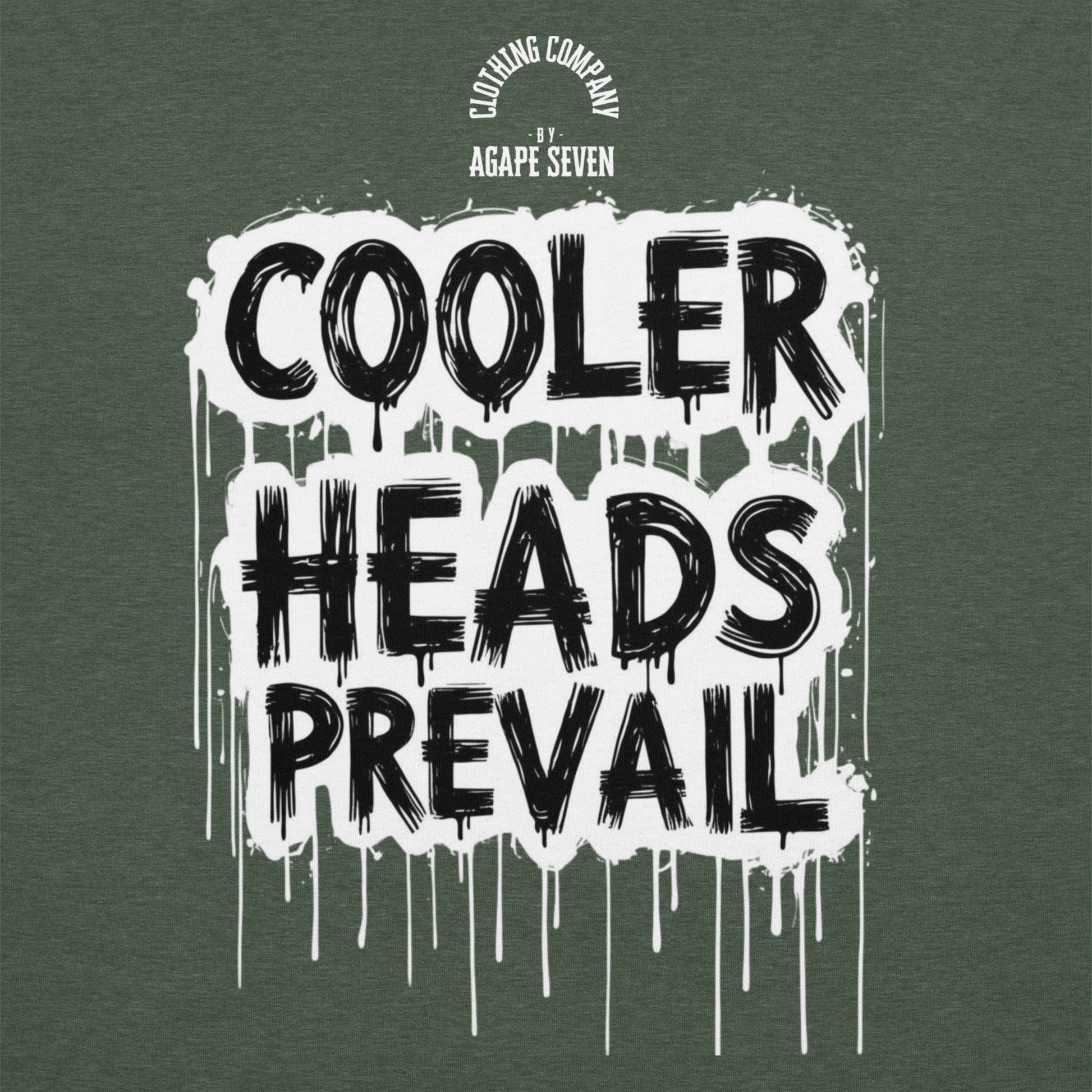 Peaceful minds lead – Cooler Heads Prevail T-shirt