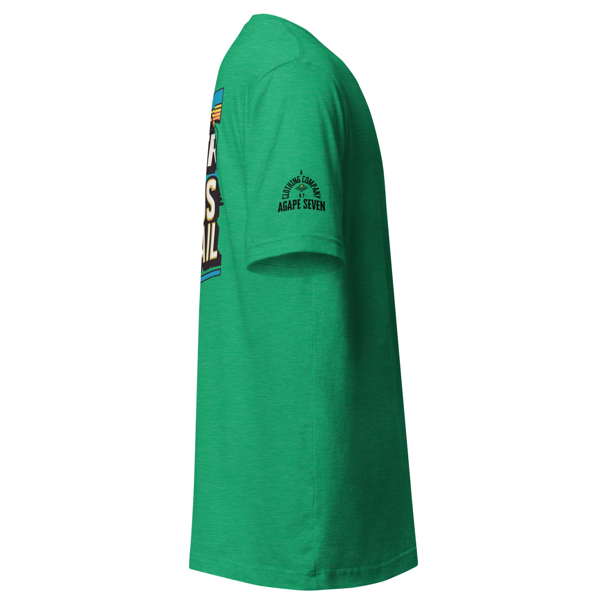 Agape Seven Cooler Heads Prevail tee, minimalist custom design