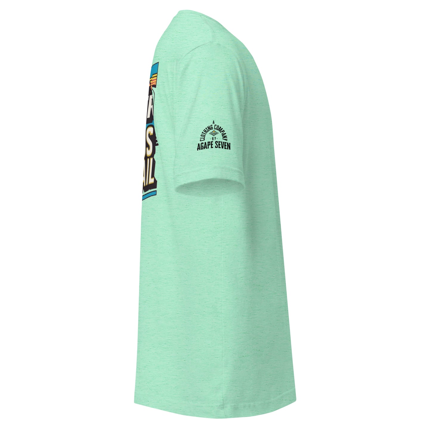 Agape Seven Cooler Heads Prevail tee, minimalist custom design
