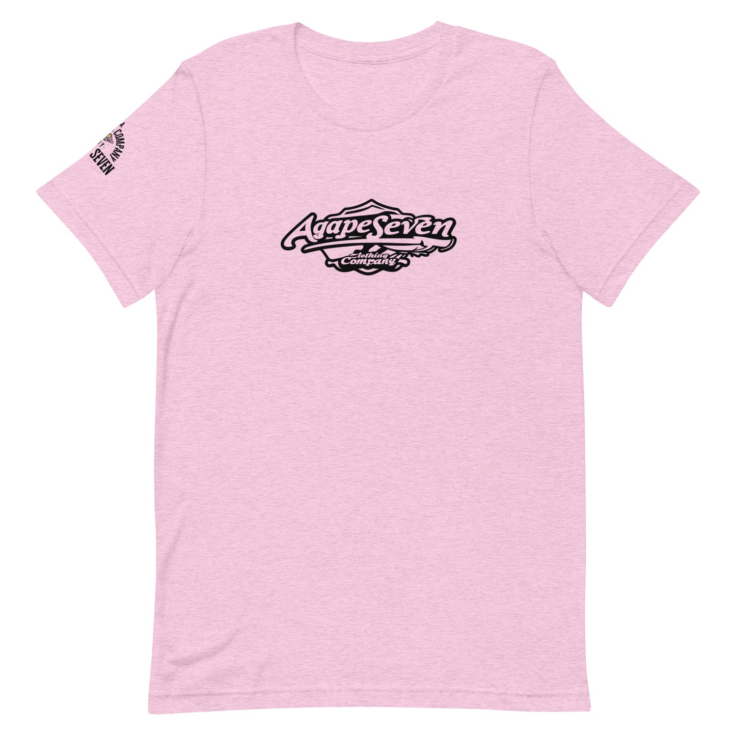 What Is Love tee by Agape Seven – bold and clean
