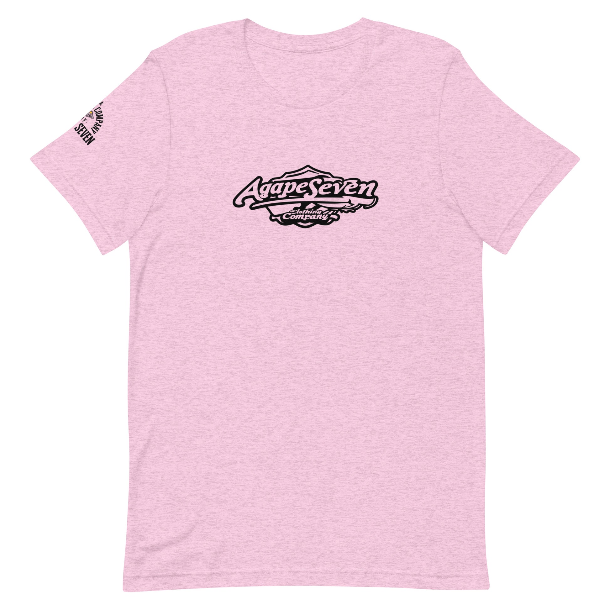What Is Love tee by Agape Seven – bold and clean