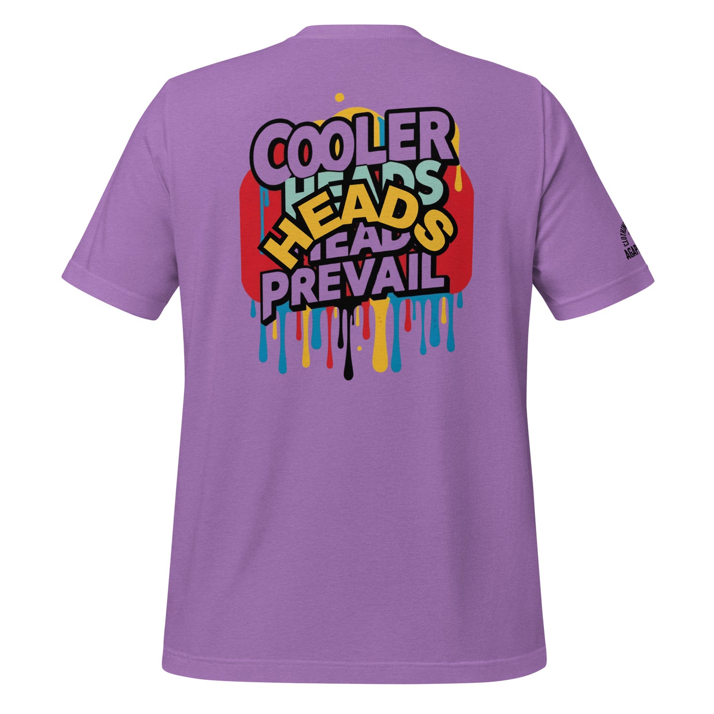Cooler Heads Prevail tee by Agape Seven – calm spirit, strong faith