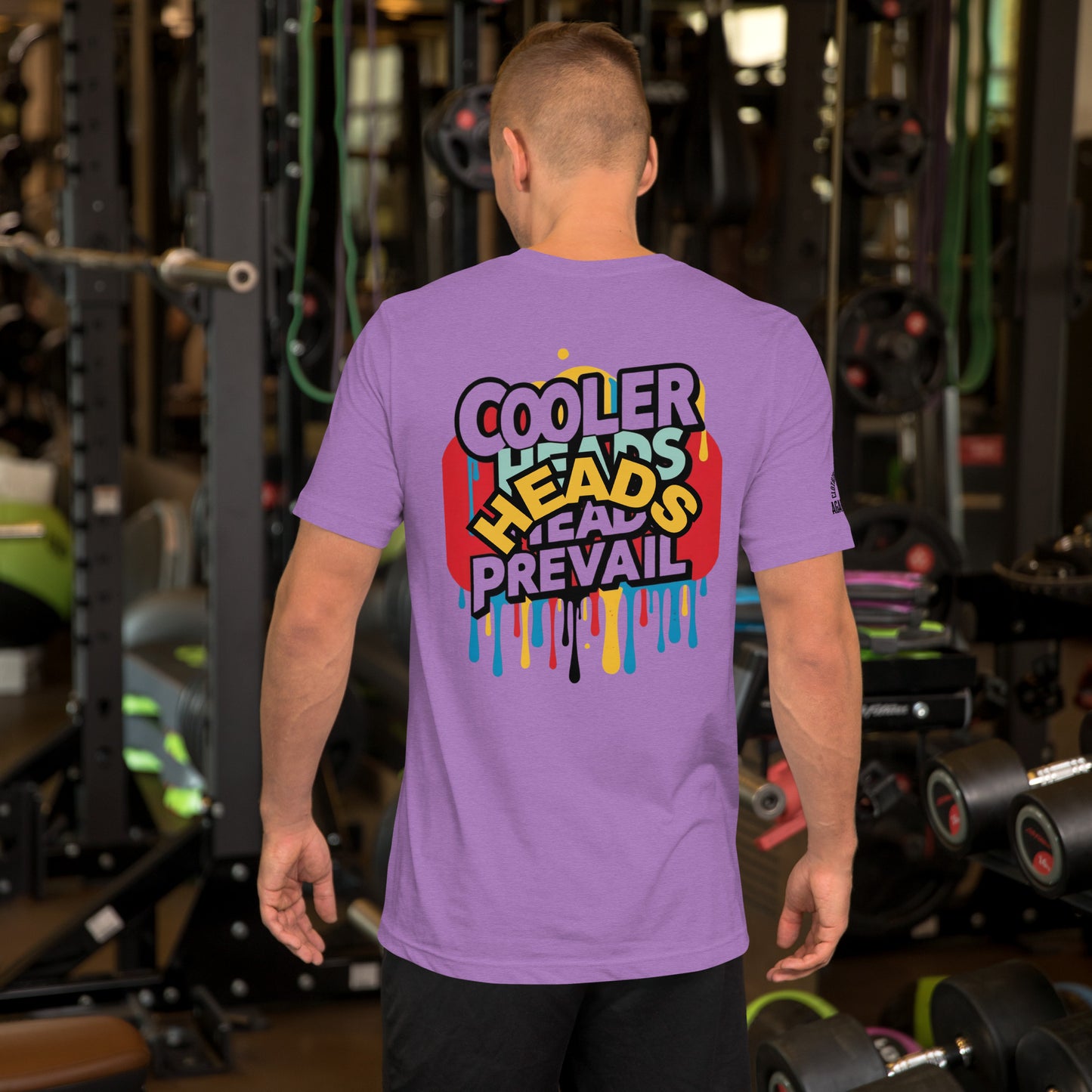Cooler Heads Prevail tee by Agape Seven – calm spirit, strong faith