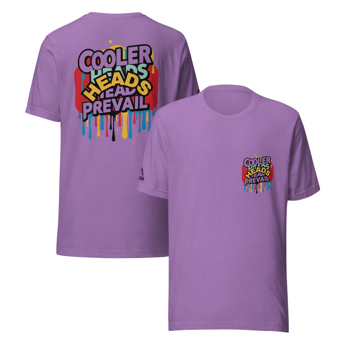 Cooler Heads Prevail tee by Agape Seven – calm spirit, strong faith
