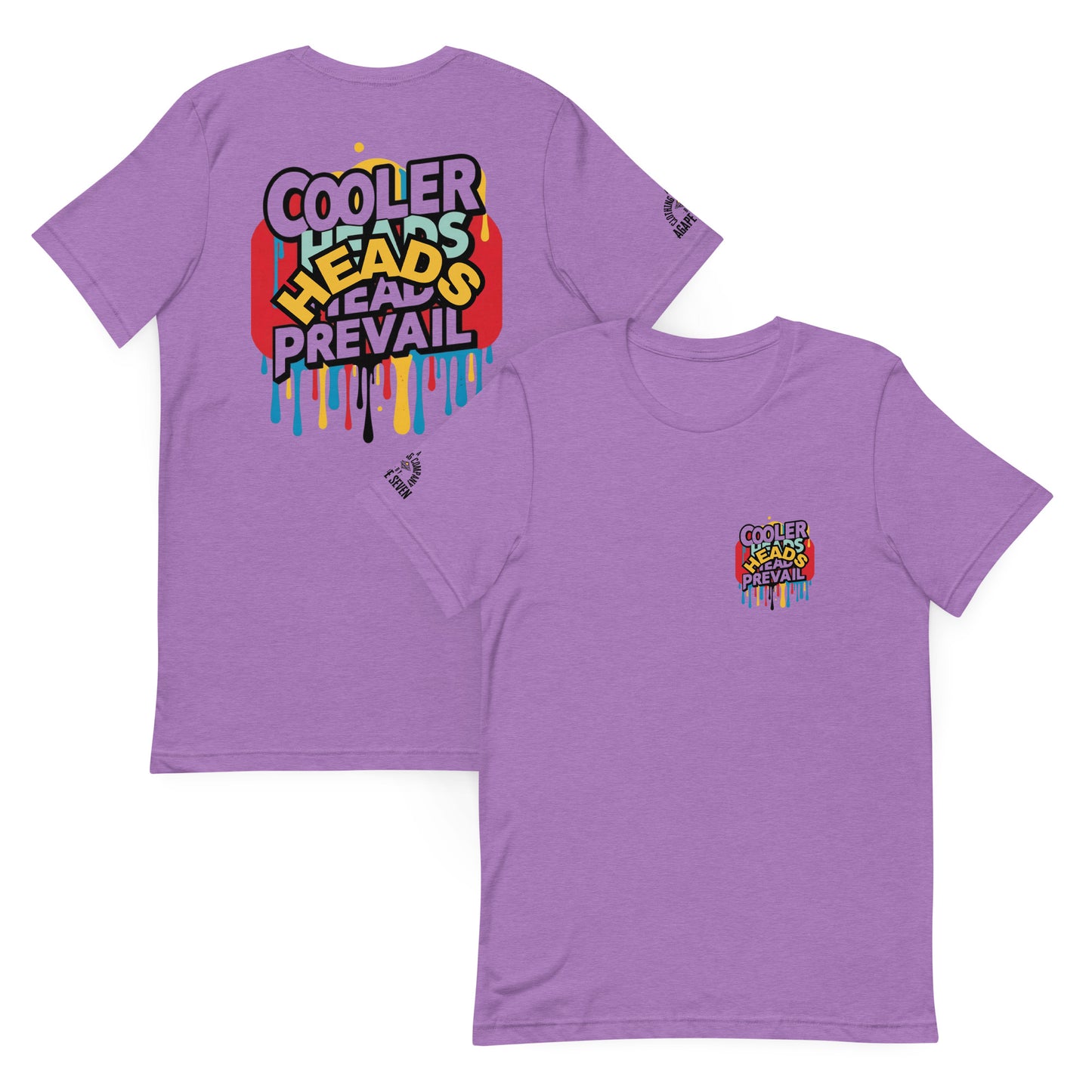 Cooler Heads Prevail tee by Agape Seven – calm spirit, strong faith