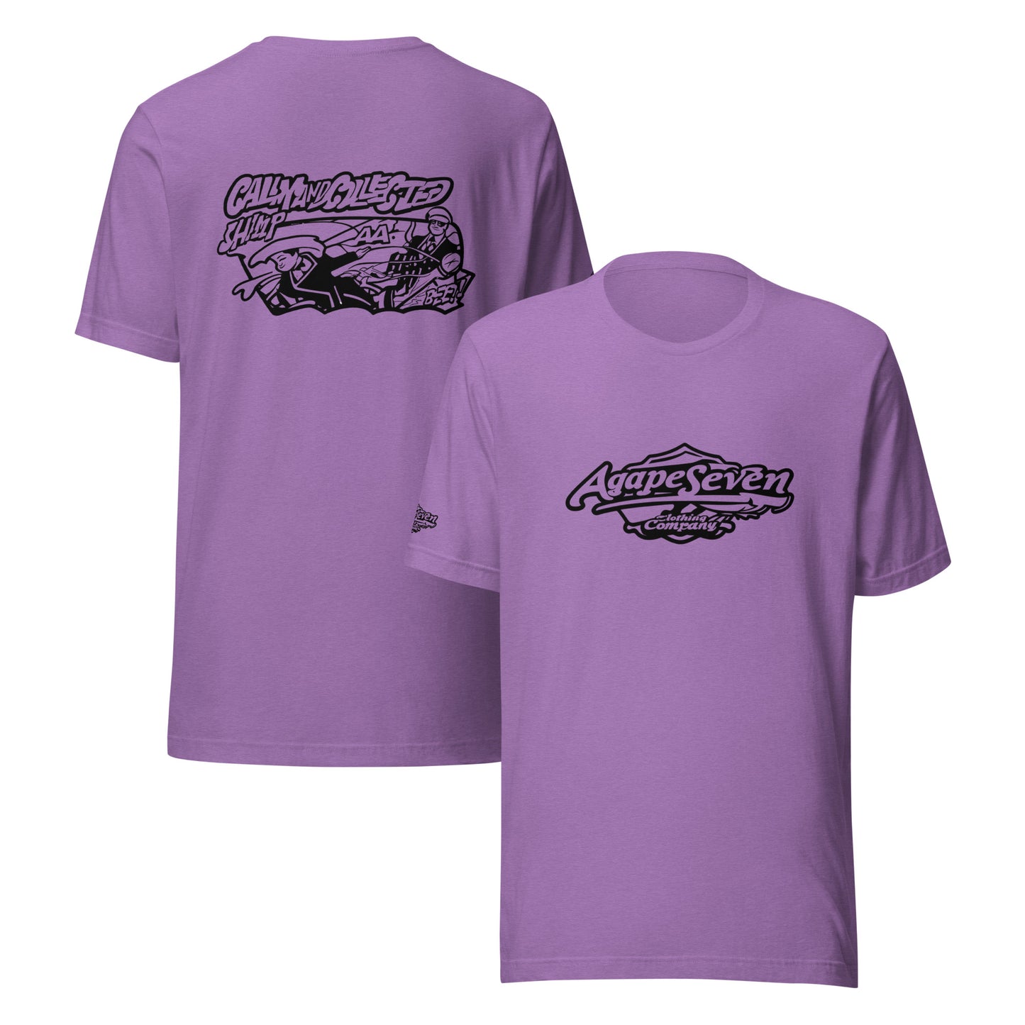 Bold calm in chaos – Cooler Heads Prevail T-shirt by Agape Seven